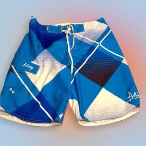 BILLABONG Mens 32 Blue Board Shorts